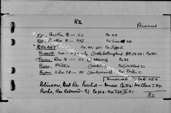 FR BROWNES INDEX